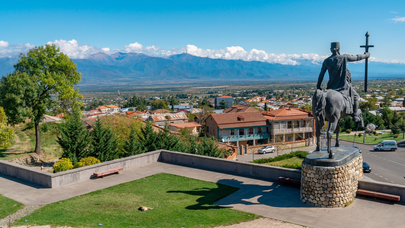 The Monument of King Erekle II, Telavi