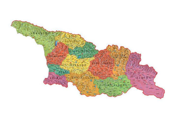 Regionen Georgiens