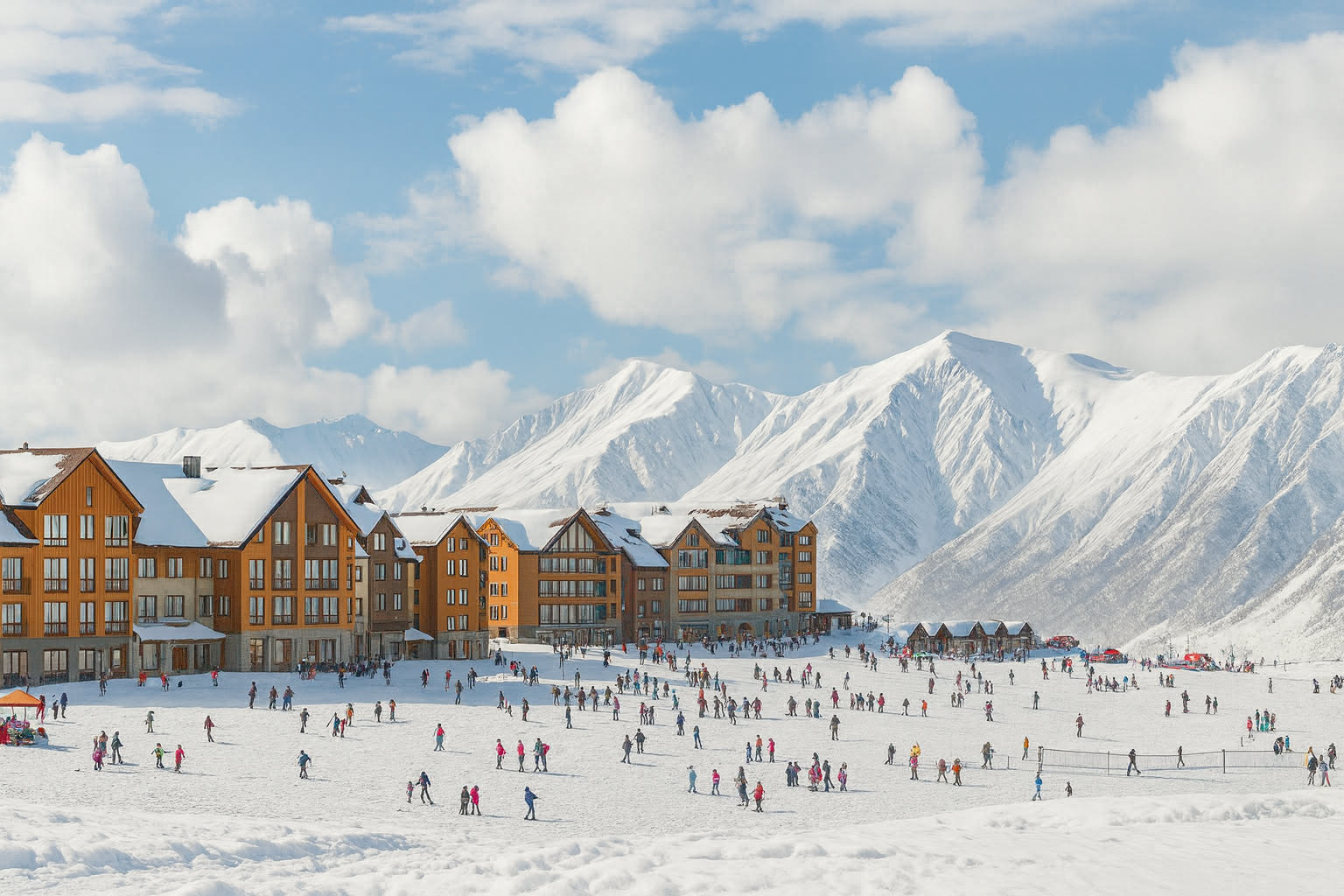 Почему Гудаури — лучший горнолыжный курорт Грузии: Полный зимний гид