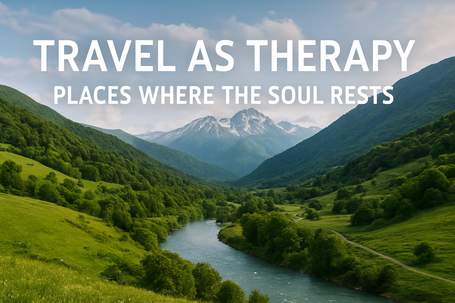 Путешествие как терапия – места, где отдыхает душа