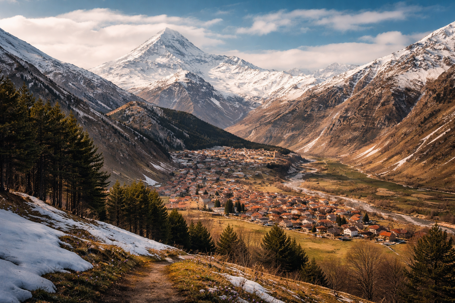 Последнее дыхание зимы в Грузии