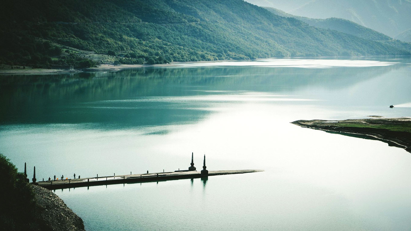 Zhinvali Reservoir, Georgia