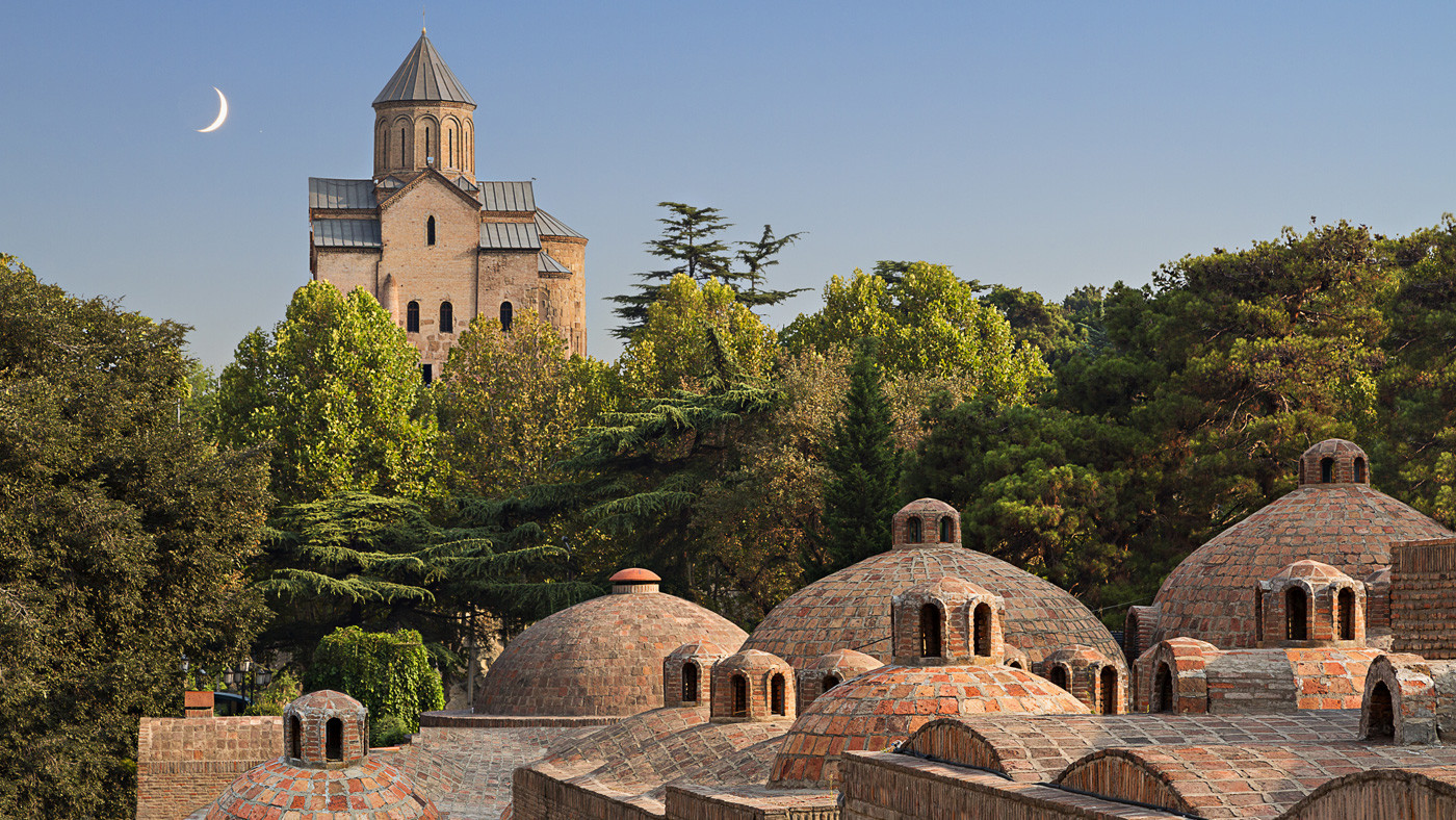 Abanotubani – Badeviertel in Tiflis