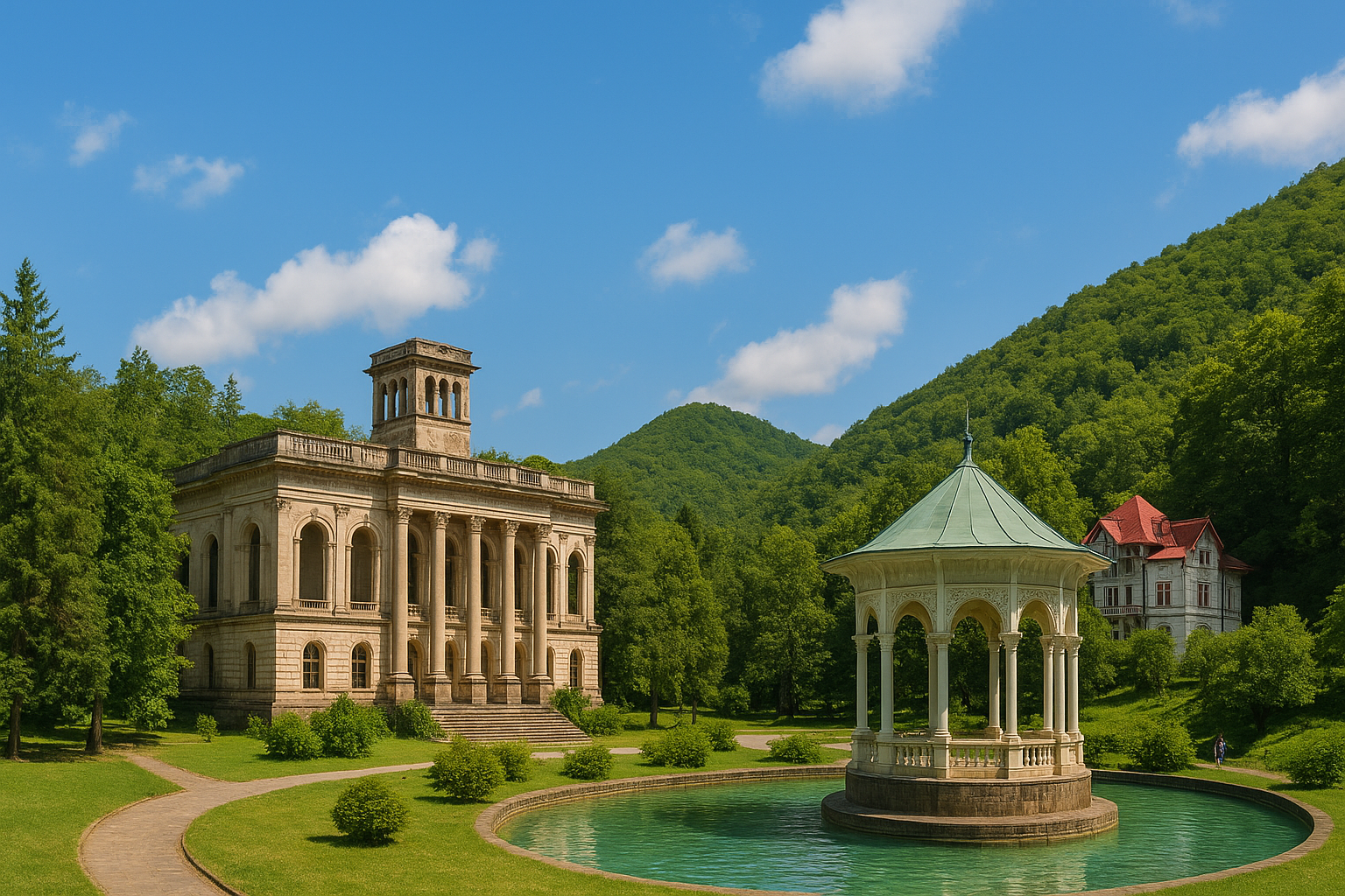 Georgian Hydromineral Resorts: From Tskaltubo to Borjomi