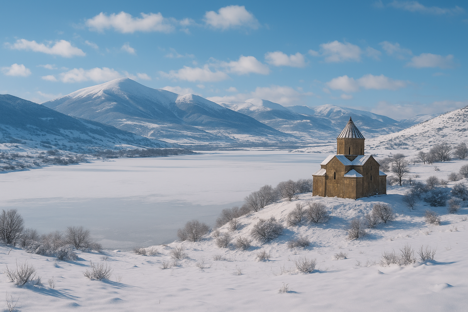 Грузинский юг зимой – Самцхе-Джавахети и его необычная красота