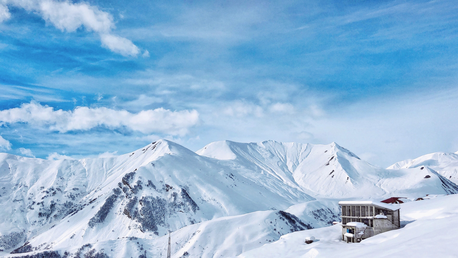 Great Caucasus Mountains, Gudauri, Georgia