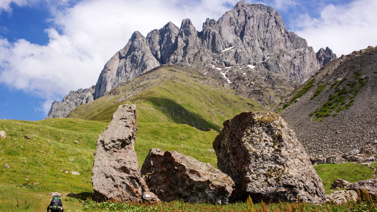 From Juta to Chaukhebi Mountains