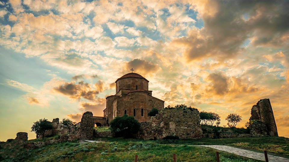 Jvari-Kloster, Mzcheta, Georgien