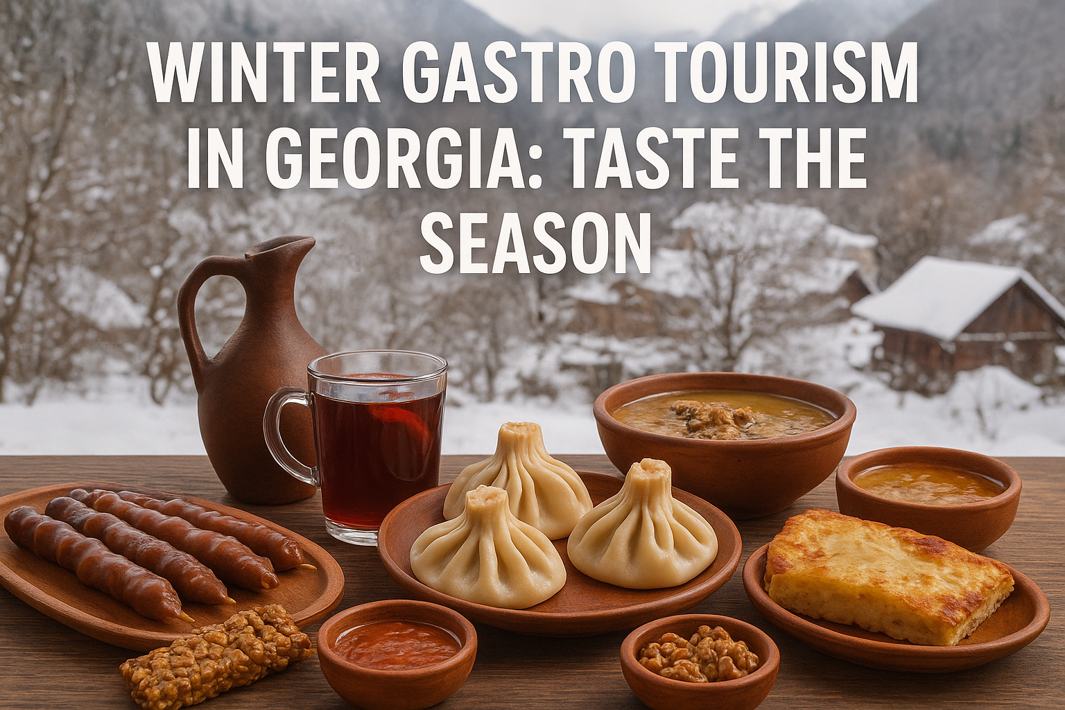 Зимний гастротуризм в Грузии: Вкус сезона
