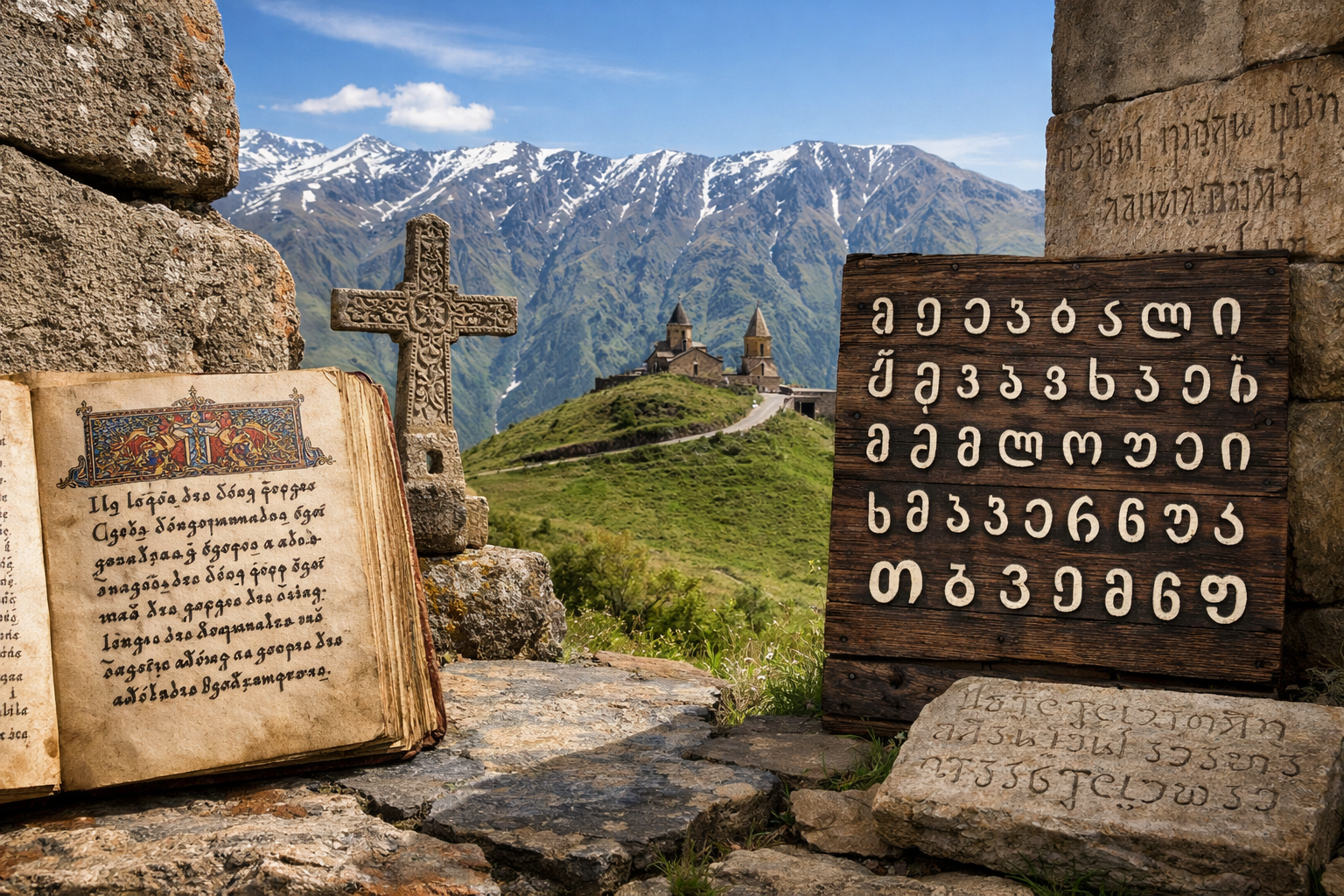 Грузия — страна, чей алфавит внесён в список ЮНЕСКО