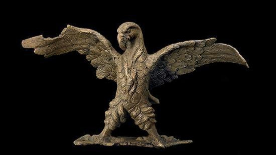 Adler, Bronzestatue, Archäologisches Museum Vani
