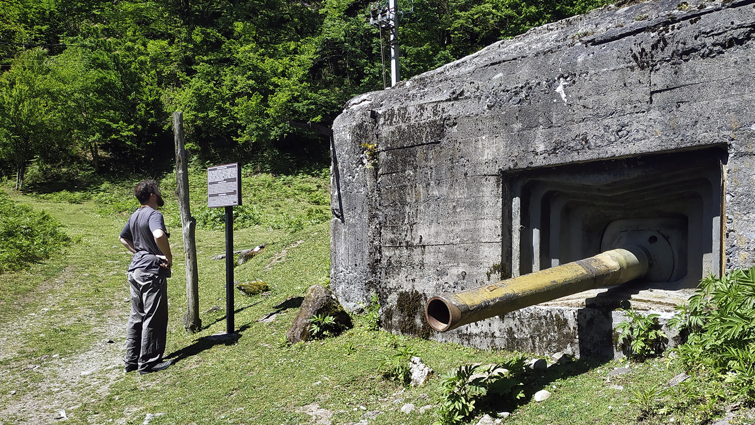 Militärdenkmal, Nationalpark Machakhela, Adscharien