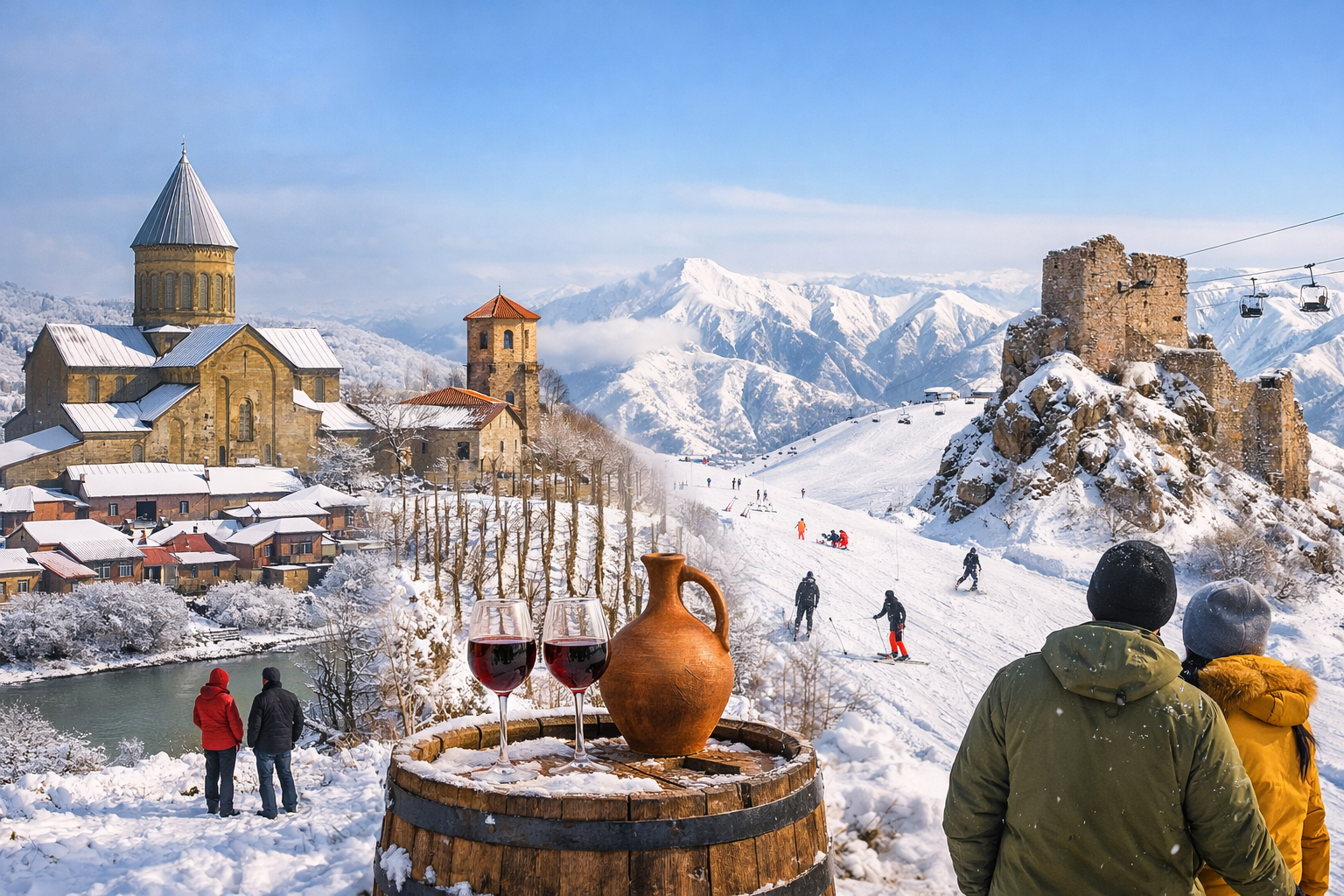Small Winter Trips from Tbilisi in 1 Day