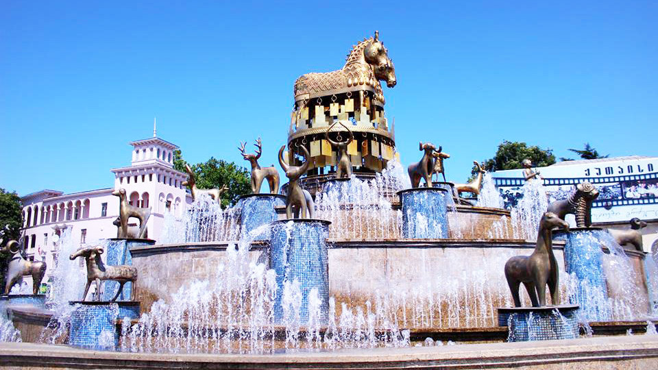 Fountain, Kutaisi Main square