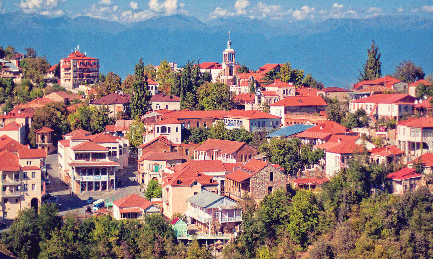 Sighnaghi town, Kakheti Region, Georgia