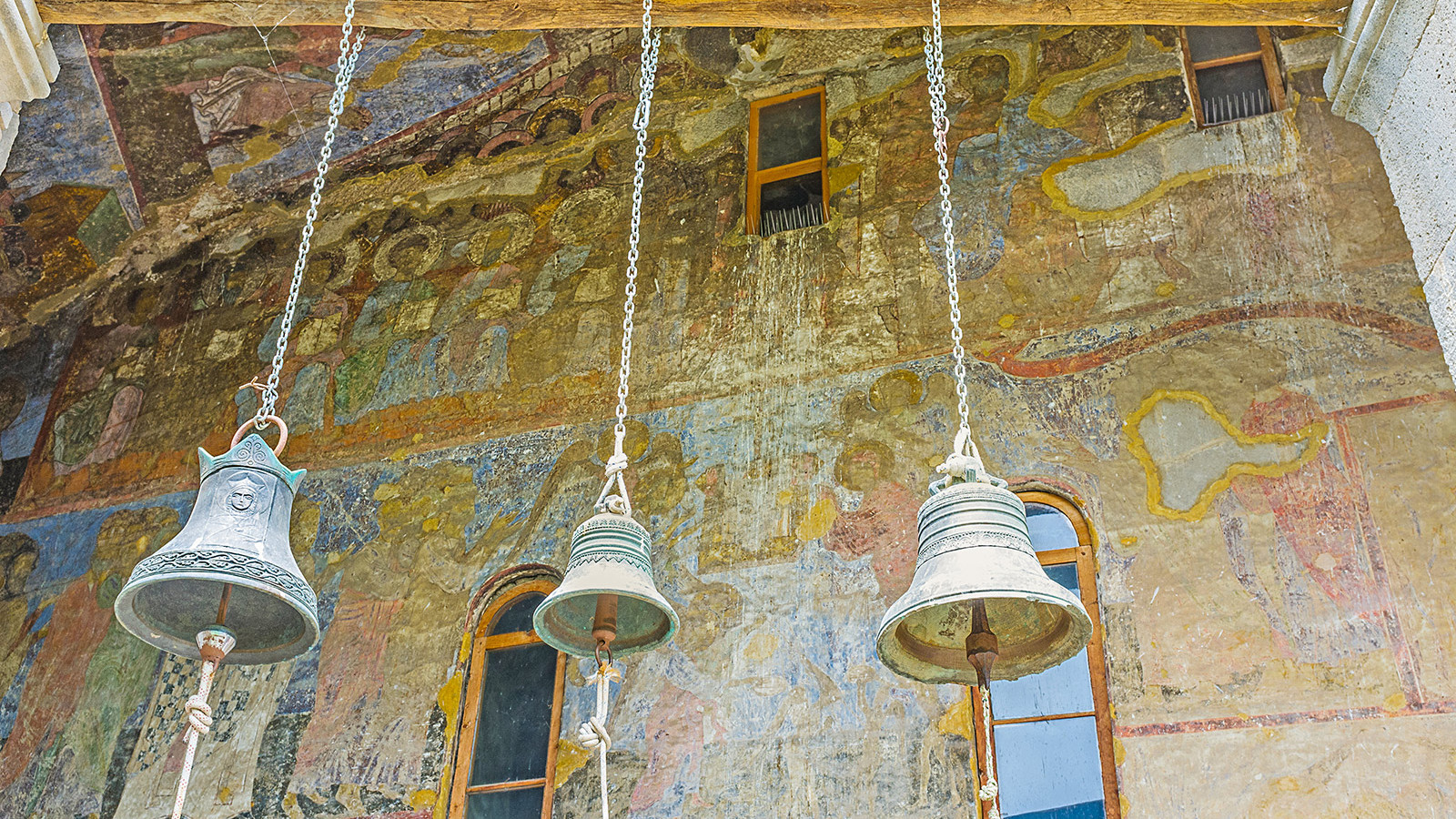 Bells in Vardzia Cave Monastery