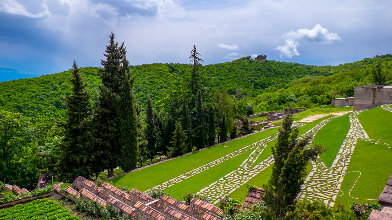 nunnery in Bodbe, Kakheti