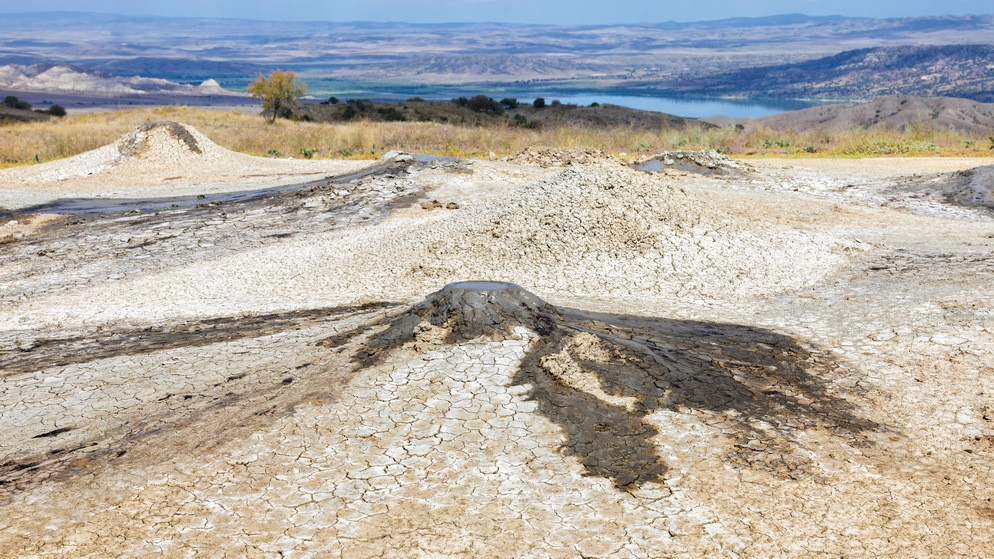 Takhti Tepa Mud Volcanoes