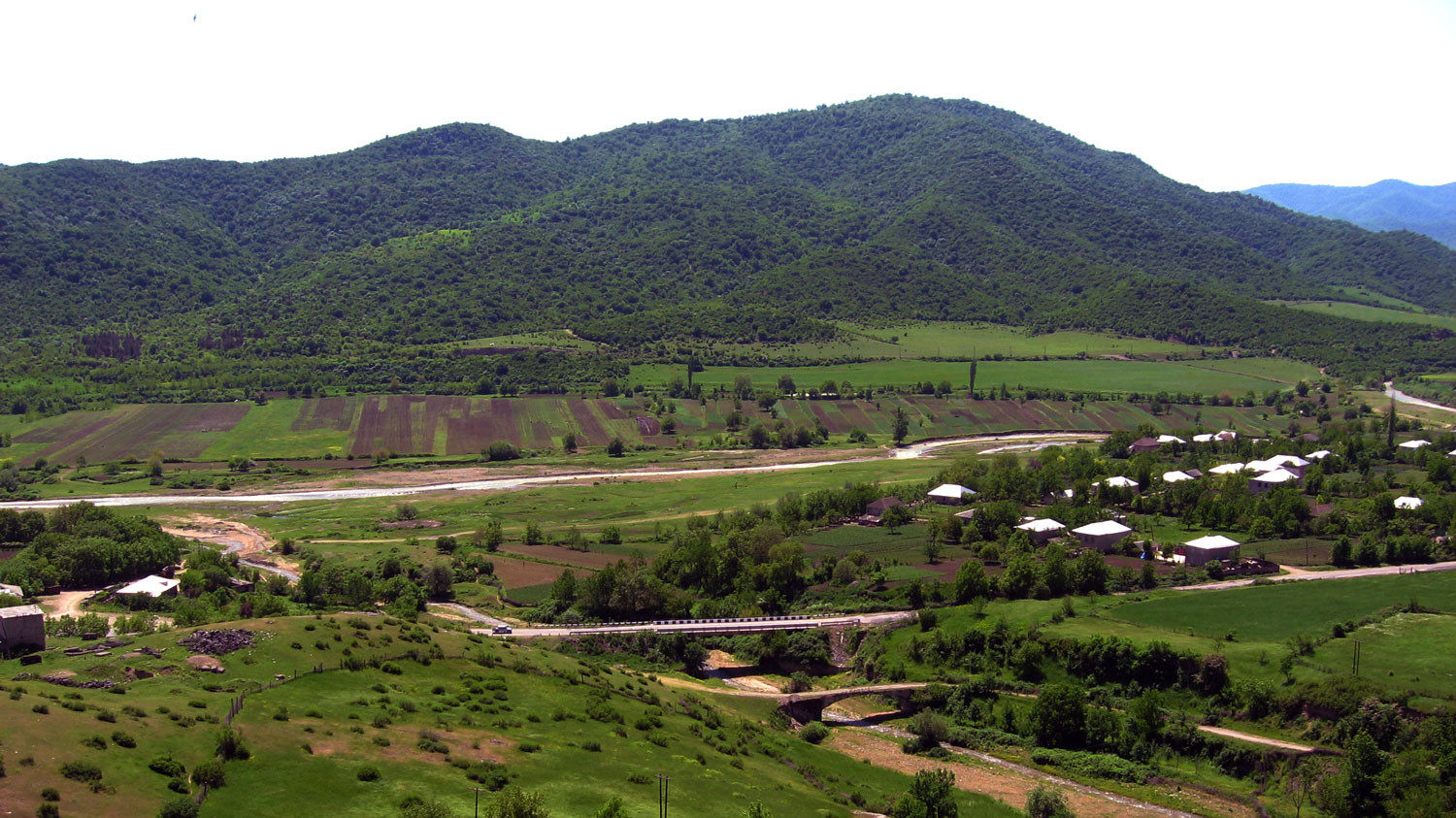 Dmanisi, Tal des Flusses Mashavera, Georgien