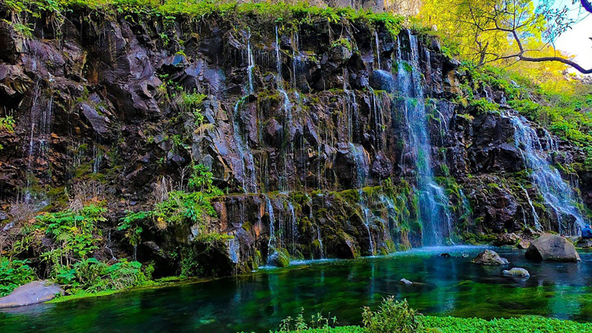 Dashvashi Canyon, waterfall, Georgia