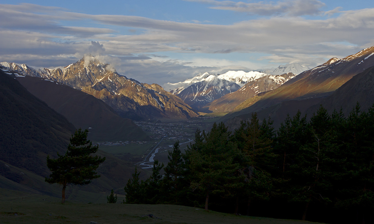 Reise in den Großen Kaukasus, Georgien