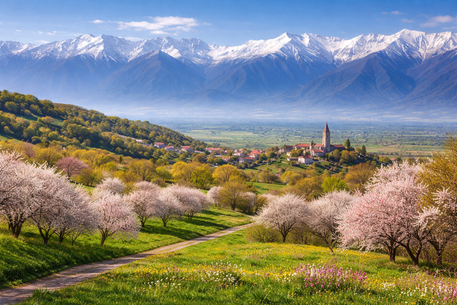 От зимы к весне – Грузия в переходе