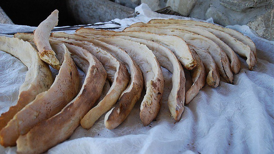 Kachetien traditionelles Brot Shoti