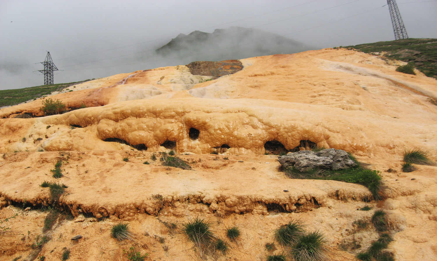 Travertine spring