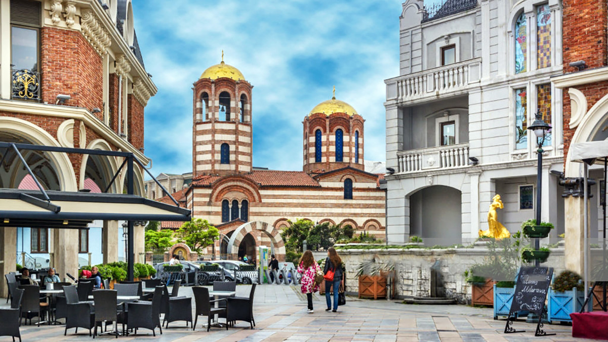 Orthodox Church at Piazza square, Batumi