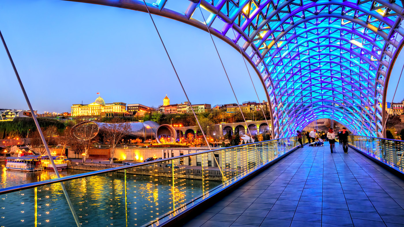 Glass Bridge of Peace, Tbilisi