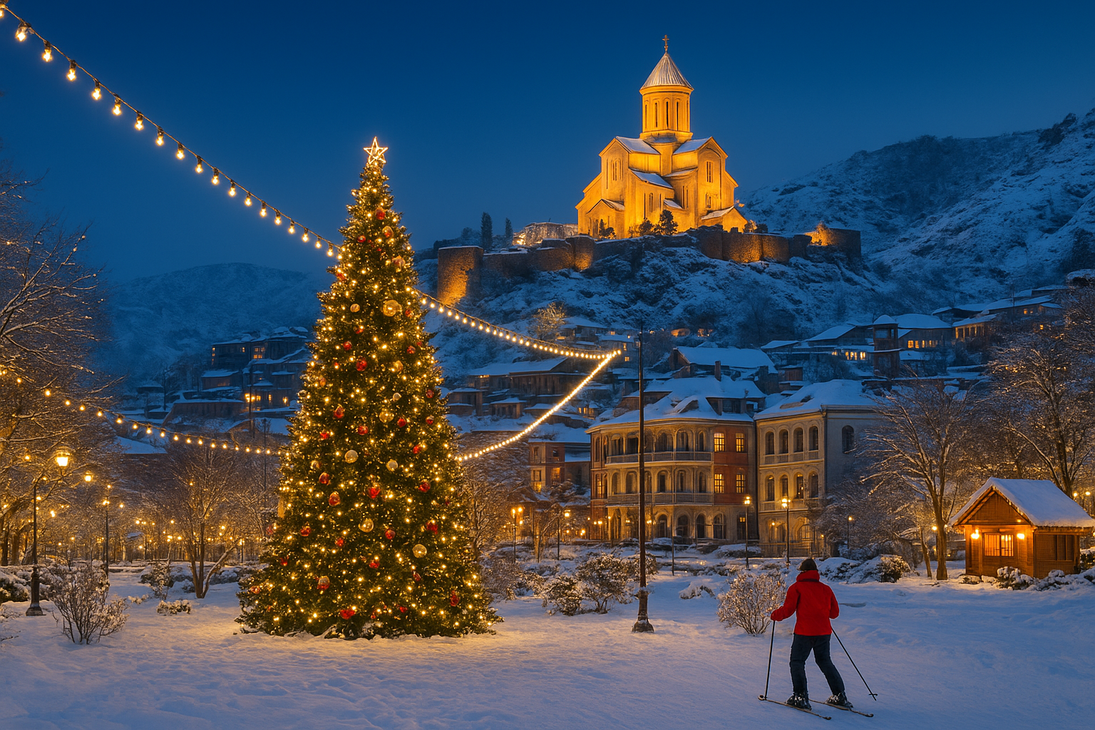 Горящие новогодние поездки в Грузию: куда поехать сейчас