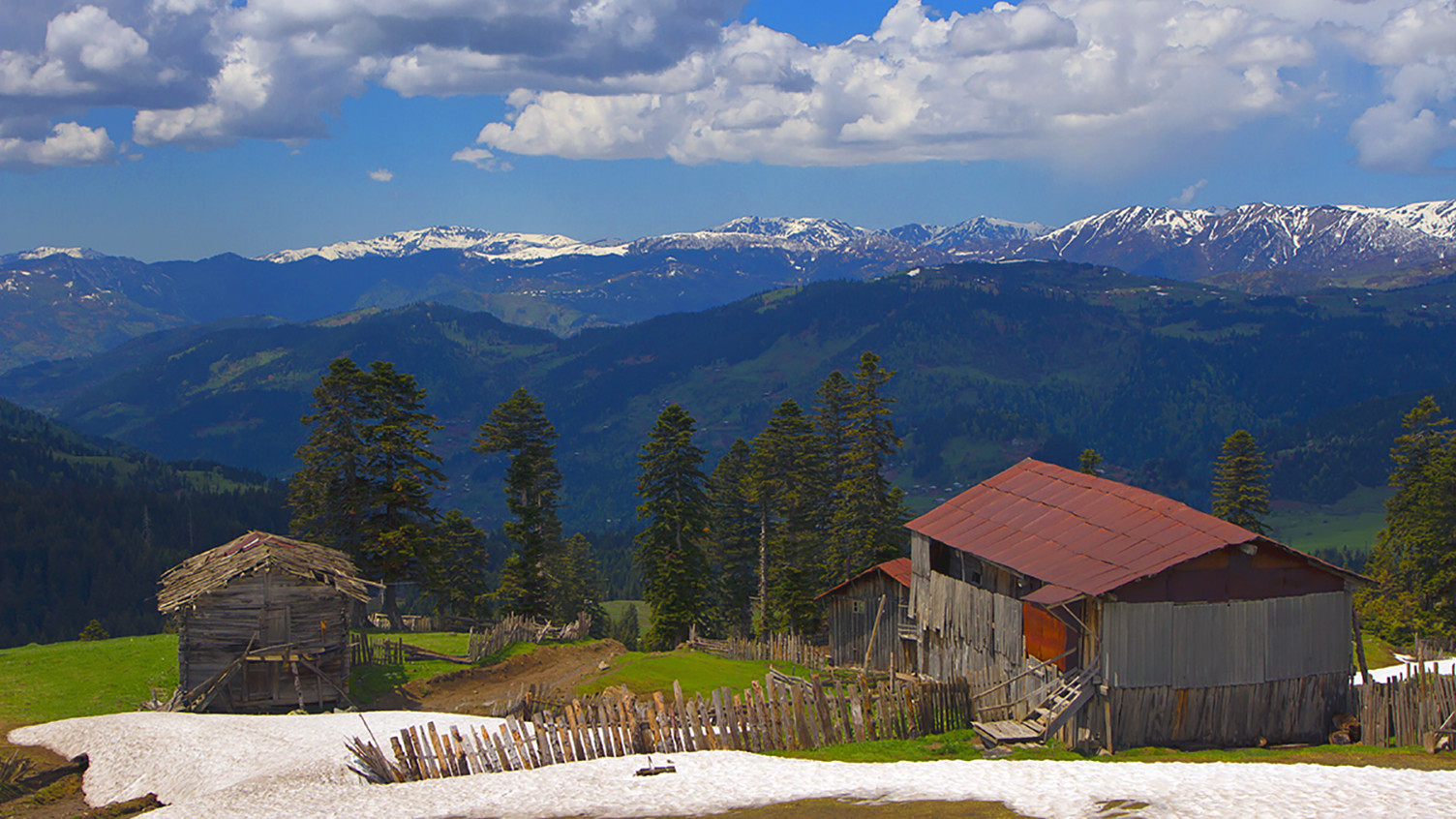 Khulo, Dorf im Adjara-Gebirge, Georgia