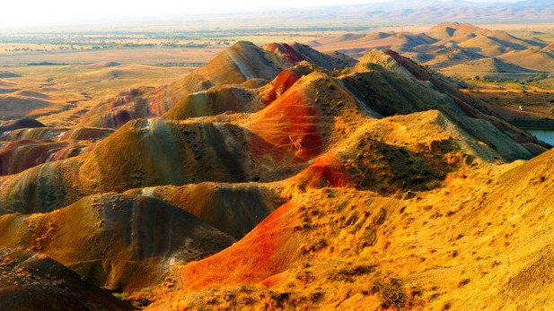 Colorful Hills Of Mravaltskaro