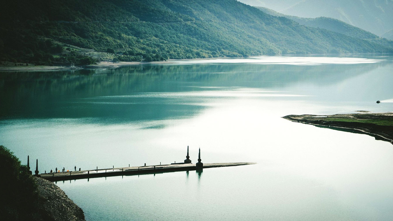 Zhinvali Reservoir, Georgia