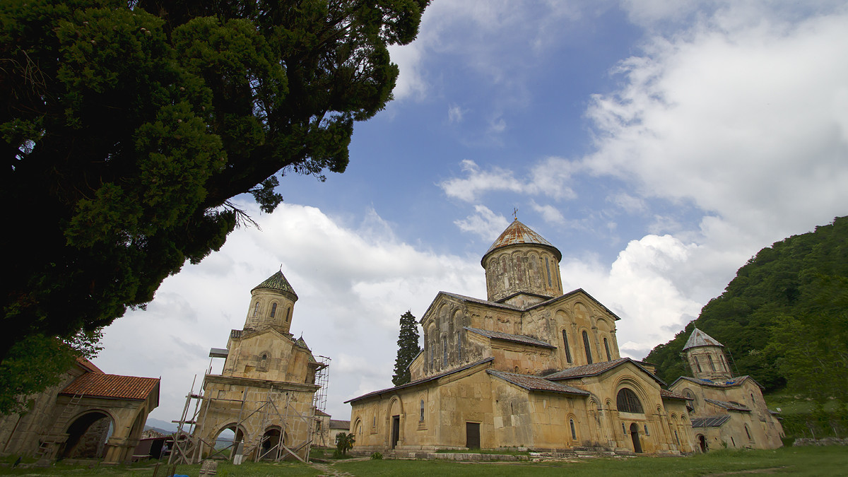 Gelati cathedral, bell tower and academy, Georgia