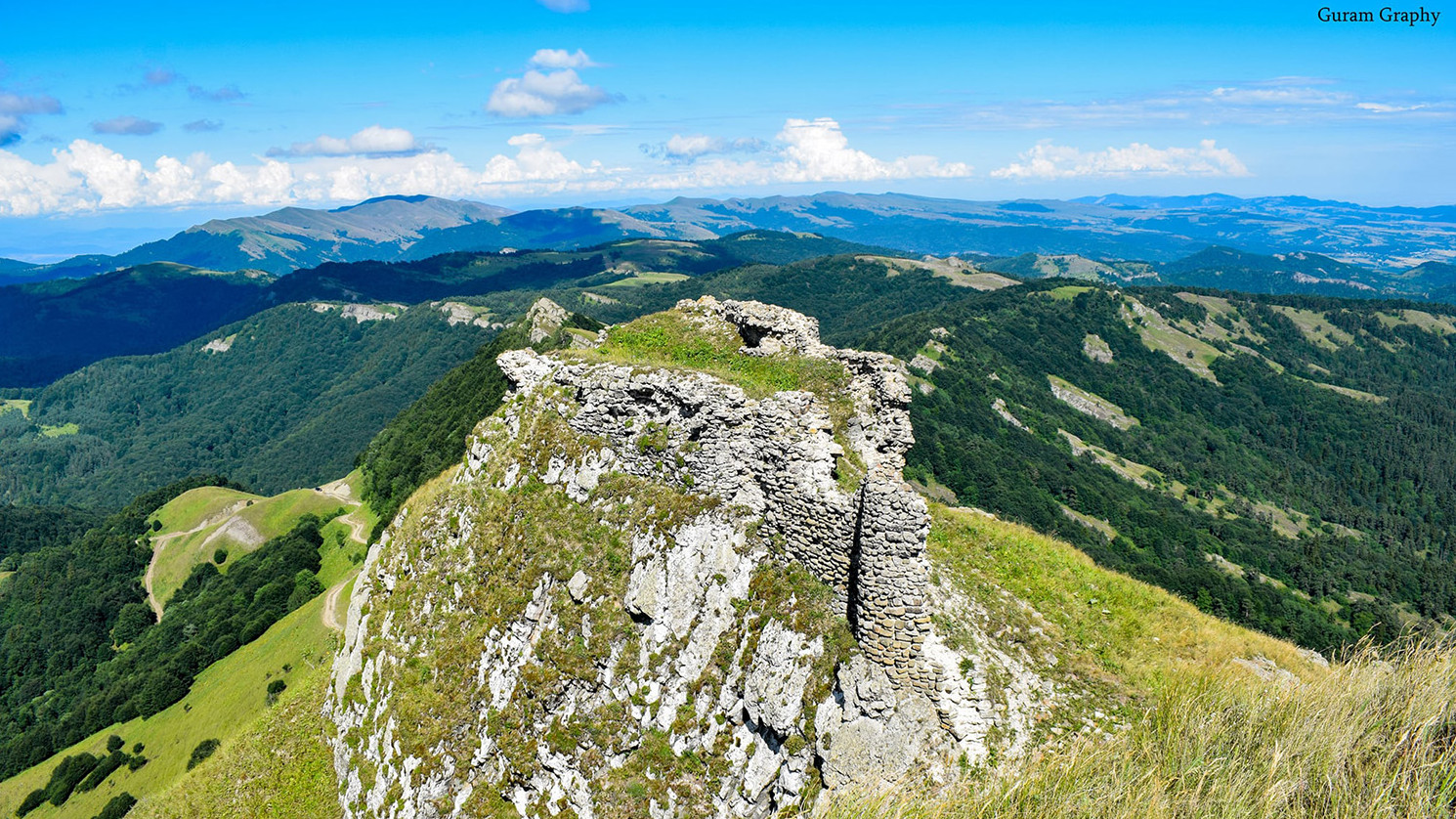 Kldekari-Festung, Manglisi, Tetritskaro, Kvemo Kartli, Georgien