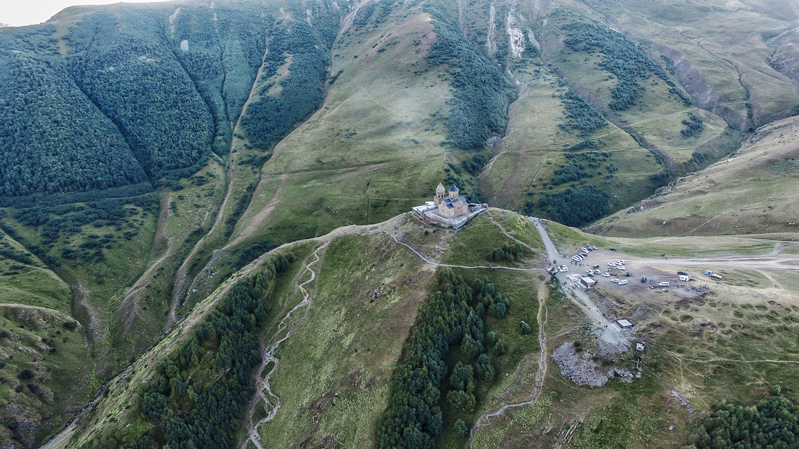 Gergeti Mountain and Trinity Church