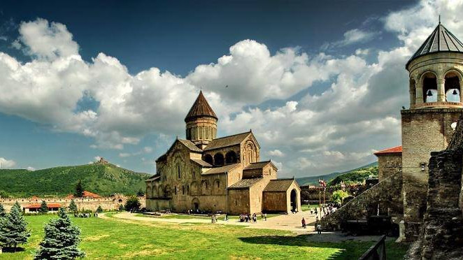 Svetitskhoveli cathedral, 11th c., Georgia