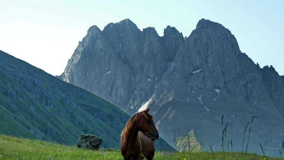 Kazbegi, Chaukhebi, Georgia