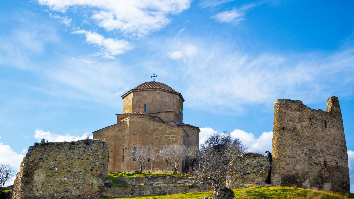 Jvari-Kloster, Mzcheta, Georgien