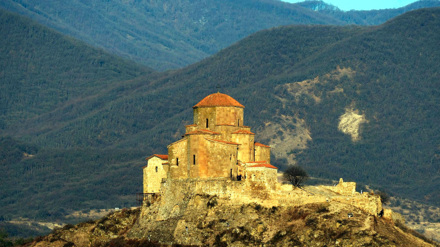 Jvari Monastery 6th c, Mtskheta, Georgia