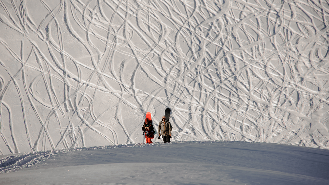 Free Riders in Caucasus mountains, Georgia