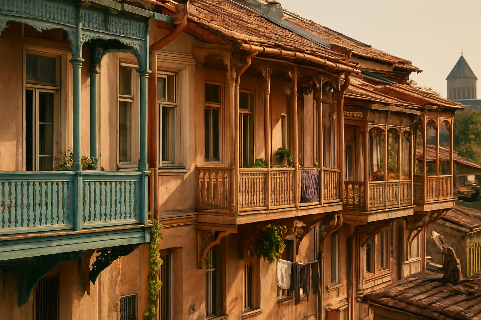 Истории с балконов Тбилиси