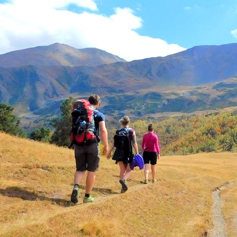 Trekking von Omalo nach Schatili