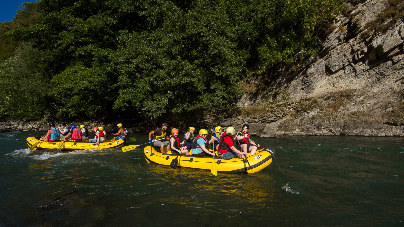 Pshavi Aragvi Rafting season starts in May