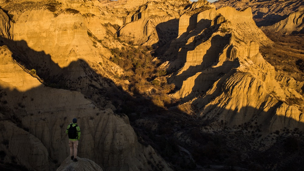 Hike in Vashlovani