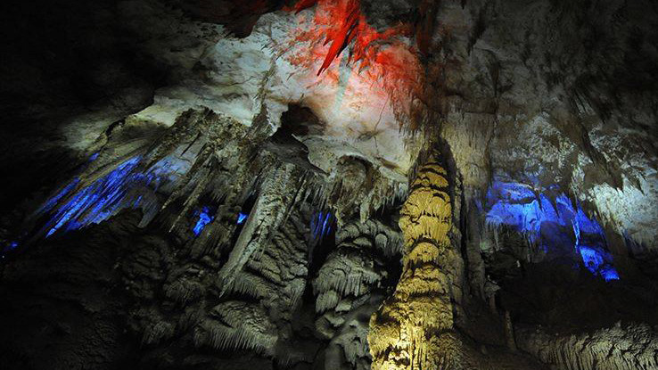 Sataplia caves in Georgia