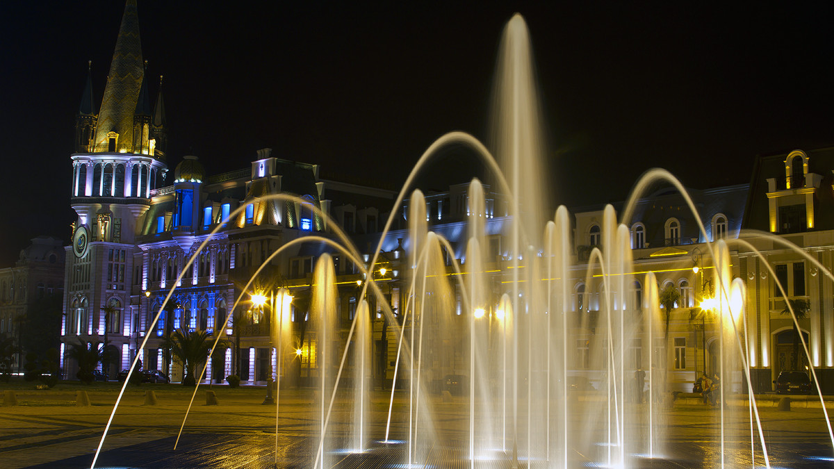 Batumi dancing fountains, Georgia