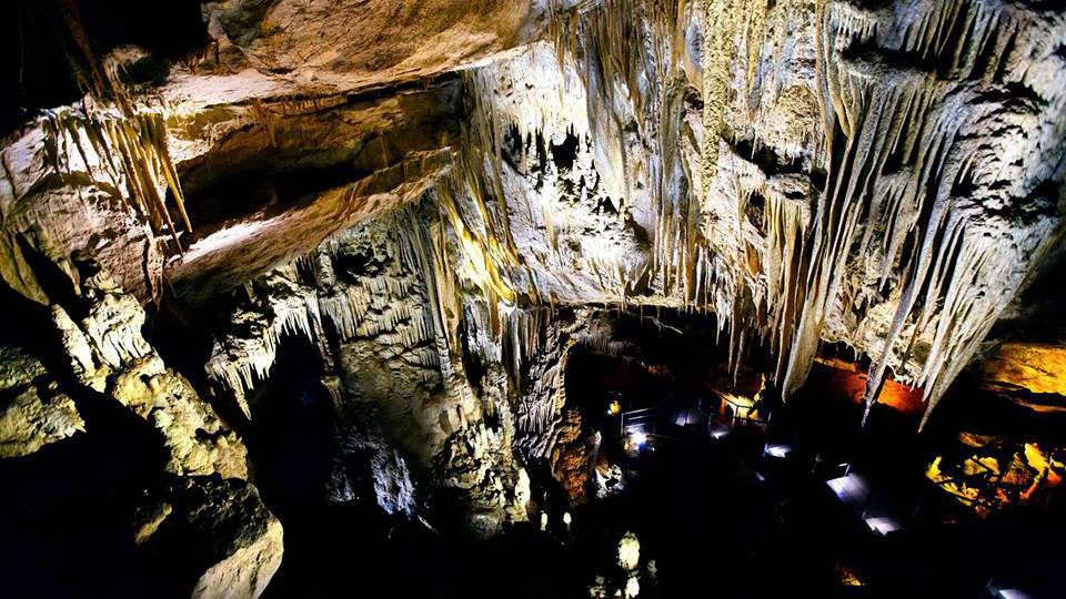 Prometheus caves in Tskaltubo, Georgia.