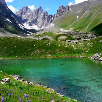 Wanderung zu den Abudelauri Seen